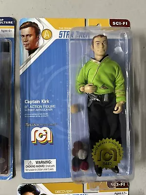 Buy Mego Star Trek The Original Series 8  Captain Kirk With Tribbles Action Figure • 13.99£