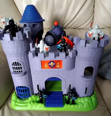 Buy Fisher Price Castle With Knights & Cannon Ball V.G.C • 45£