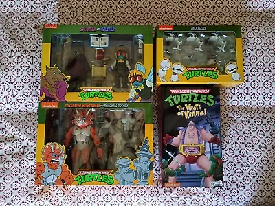 Buy Neca Tmnt Teenage Mutant Ninja Turtles Splinter Baxter Mousers Krang  • 236.05£