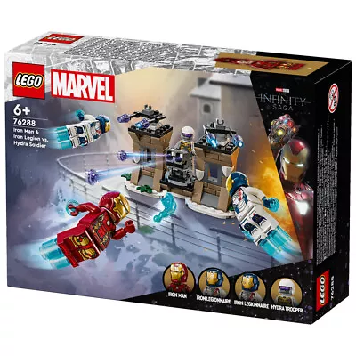 Buy LEGO Marvel Iron Man & Iron Legion Vs Hydra Soldier NEW PRE-ORDER • 22.99£