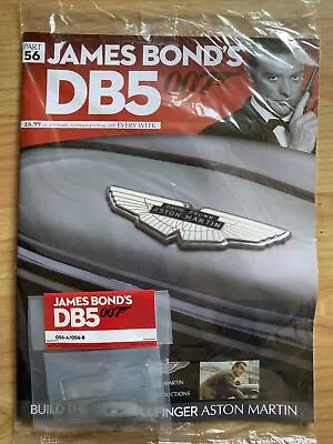 Buy Build Your Own Eaglemoss James Bond 007 1:8 Aston Martin Db5 Issue 56 + Parts • 19.99£