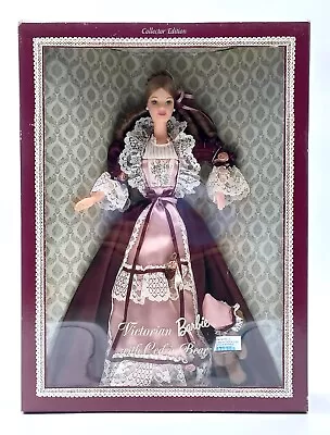 Buy 1999 Victorian Barbie With Cedric Bear / Collector Doll / Mattel 25526, Original Packaging • 101.06£