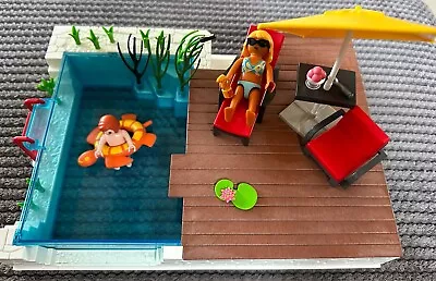 Buy Playmobil 5575 City Life Luxury Mansion Swimming Pool With Terrace Kids Age 4-10 • 10.50£