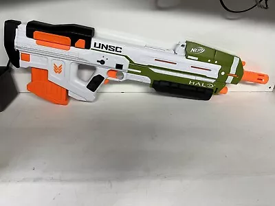 Buy Nerf Gun Halo Infinite MA40 Motorised Blaster Gun - Unsc + 10 Darts #RARE No.1 • 75£