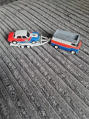 Buy Hot Wheels Premium Car Culture Team  Transport 70 Rover P6 & Hw Rally Hauler Set • 18£