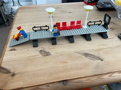 Buy Lego Train 4558 Station Platform And Mini Figs  Free Uk P/p • 30£