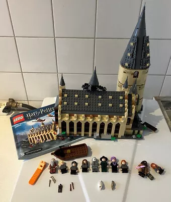 Buy LEGO Harry Potter Hogwarts Great Hall 75954 Complete Instruction Book No Box • 49.99£