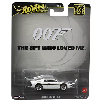 Buy Hot Wheels Premium Pop Culture Lotus Esprit James Bond 007 The Spy Who Loved Me • 12.99£