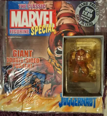 Buy Eaglemoss Classic Marvel Figurine Collection Juggernaut (X-Men) + Mag & Poster • 8£