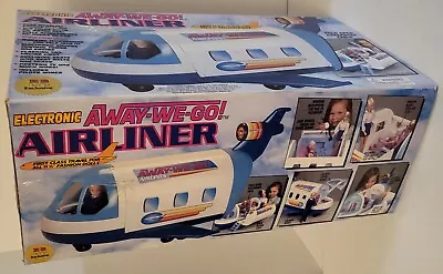 Buy Electronic AWAY-WE-GO Airliner Plane For Barbie Vintage Rare KB Toys • 71.26£