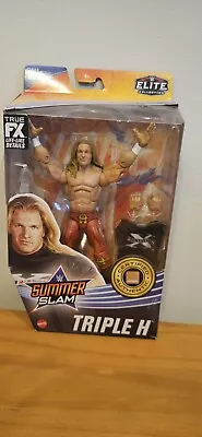 Buy WWE Elite Series 86 Triple H SummerSlam Mattel DX HHH RARE • 21.99£