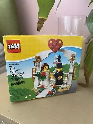 Buy Lego 40197 Wedding Favour Bride & Groom Set  (Lot S) - New, Sealed Set • 45£