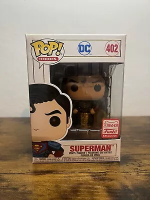 Buy Funko Pop! Imperial Palace DC Superman Metallic #402 • 25£