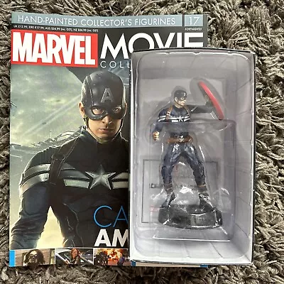 Buy Super Héros Des Films Marvel Captain America 17 Figurine Collection Eaglemoss BD • 4.50£