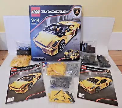 Buy LEGO Racers: Lamborghini Gallardo LP 560-4 (8169) Complete Set/Instructions/Box • 145£