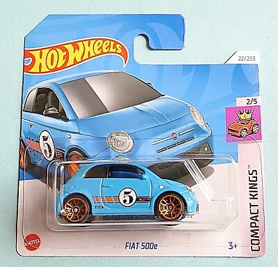 Buy Hot Wheels. Fiat 500e. Compact Kings. New Collectable Toy Model Car. • 4£