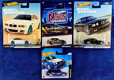 Buy HOT WHEELS BMW M3 2016 & M2 1991 & M5 & M3 WAGON / Collectors Birthday Gift • 36.99£