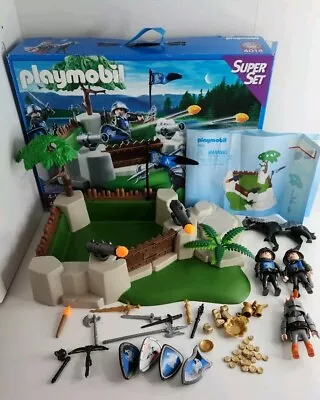 Buy Playmobil Set 4014 Super Set Knights Fort Complete With Manual • 10.99£