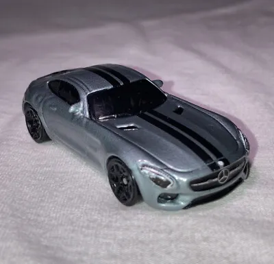 Buy Hot Wheels Mercedes- Amg Gt Grey Metallic Great Loose Used Condition Supercar • 4.90£