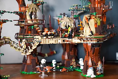 Buy Lego Ewok Village 10236 With Box All Figures & Instructions Displayed Only VGC • 399£