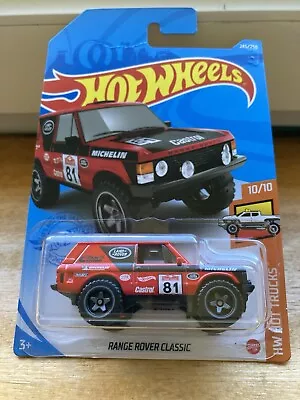 Buy Hit Wheels RANGE ROVER CLASSIC RED  1:64 • 9.95£