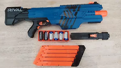 Buy NERF Rival MXVI-4000 Khaos Blaster Blue - Batteries Included - Excellent • 49£