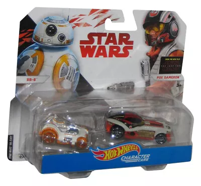 Buy Star Wars BB-8 & Poe Dameron Hot Wheels (2017) Character Cars Toy Set 2-Pack - • 19.43£