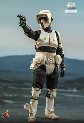Buy Hot Toys Biker Scout Trooper Star Wars TMS016 1/6 Scale Jedi New Sealed V2 • 229£