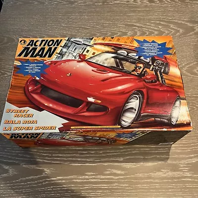 Buy Action Man Car Street Racer Playset And Figure With Box Rare 1995 • 11.44£