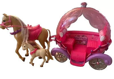 Buy  Barbie Carriage & Horses Bundle ~ Mattel ~ Rare  • 15.99£