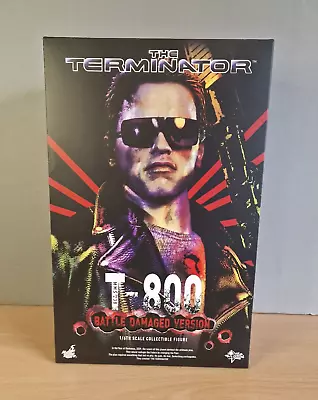 Buy Hot Toys - The Terminator T800 MMS 238 Battle Damage  (damaged Clothing) • 270£