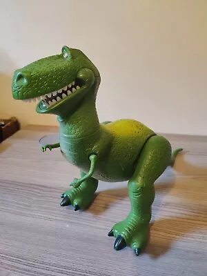 Buy Disney Pixar 2011 Mattel Toy Story Talking Rex Dinosaur Figure With Moving Arms • 12£