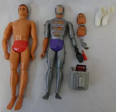 Buy 1973 Six Million Dollar Man & 1976 Maskatron With Accessories, Kenner (Lei) • 10.50£