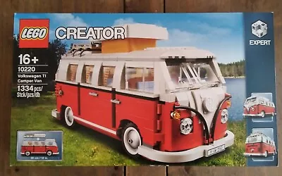 Buy 2 LEGO Creator Expert: Volkswagen T1 Camper Van (10220) + VW Beetle (10252) • 250£