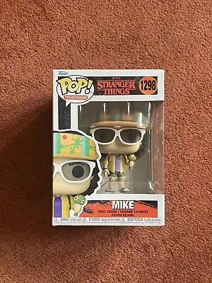 Buy Funko Pop! TV Television Netflix Stranger Things Mike Season 4 Figure #1298 • 10£