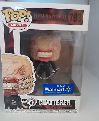 Buy Funko Pop Movies Chatterer Hellraiser III Hell On Earth #793 Horror  • 25£