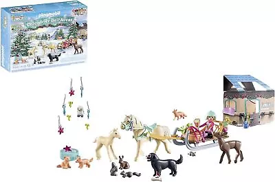 Buy Playmobil 71345 Advent Calendar: Horses Of Waterfall - Christmas Sleigh...  • 35.43£