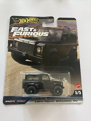 Buy Hot Wheels Premium Fast And Furious Land Rover Defender 90 5/5 • 9.50£