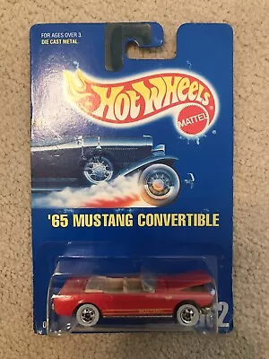 Buy Hot Wheels - ‘65 Mustang Convertible - 1991 Mainline Series • 3.50£