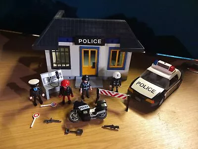 Buy Playmobil 5013 Police Station & Police Car Used / Clearance • 16.95£