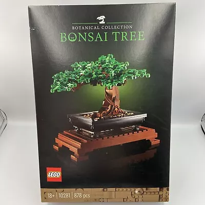 Buy LEGO 10281 Icons Bonsai Tree Set For Adults Plants Home Décor Boxed Complete • 39.96£