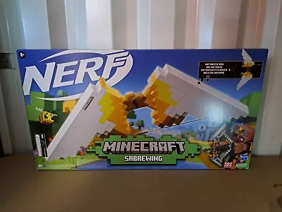 Buy Nerf Minecraft Sabrewing Motorized Toy Bow Dart Blaster, 8 Elite Darts New • 29.99£