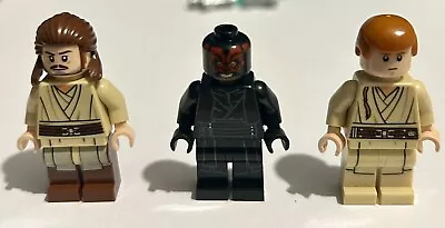 Buy Darth Maul, Kenobi, Qui-Gon Minifigures. From LEGO Set 75169 • 20£