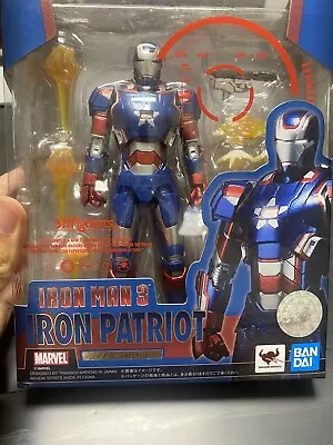 Buy S.H. Figuarts Iron Patriot Iron Man 3 BANDAI SPIRITS • 55£