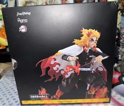 Buy Figma 553 Demon Slayer Kimetsu No Yaiba Kyojuro Rengoku Anime Great Condition • 65£