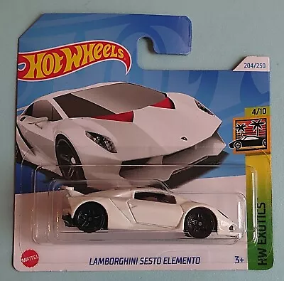 Buy Hot Wheels Lamborghini Sesto Elemento. HW Exotics. New 2024 L Case.  • 4.49£