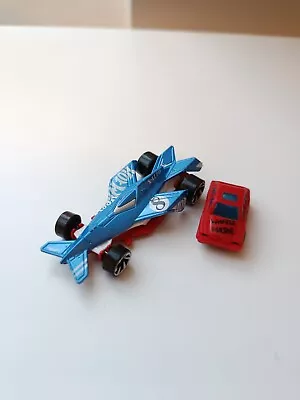 Buy Hot Wheels X0119 Jet Airplane Blue Red 8 • 4.96£