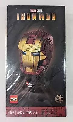 Buy LEGO Super Heroes: Marvel Iron Man Helmet (76165) New Sealed Retired Free Post • 134.99£