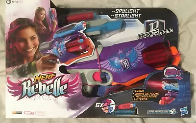 Buy Nerf Gun Rebelle SPYLIGHT Blaster With Torch - Brand New - Secrets & Spies • 14.99£