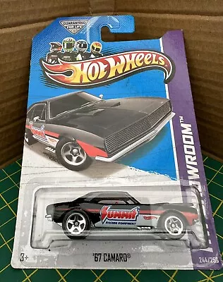 Buy Hot Wheels 67 Camaro 244/250 Long Card (HW Showroom 2013) • 4.49£